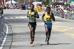 Two Man Dual Between Lemi Berhanu Hayle and Lelisa Desisa