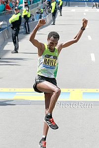Lemi Berhanu Hayle Celebrates