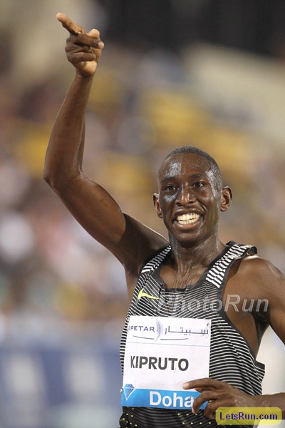 Conseslus Kipruto With the Comfortable Win