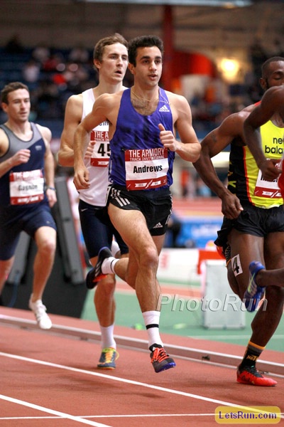 Robbie Andrews Won the 800