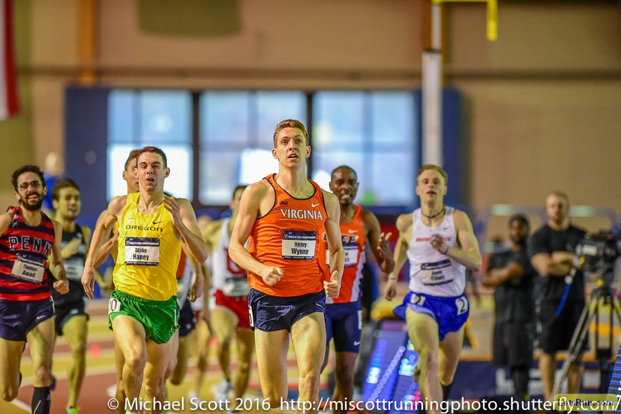 Henry Wynne of Virginia NCAA Mile Champion