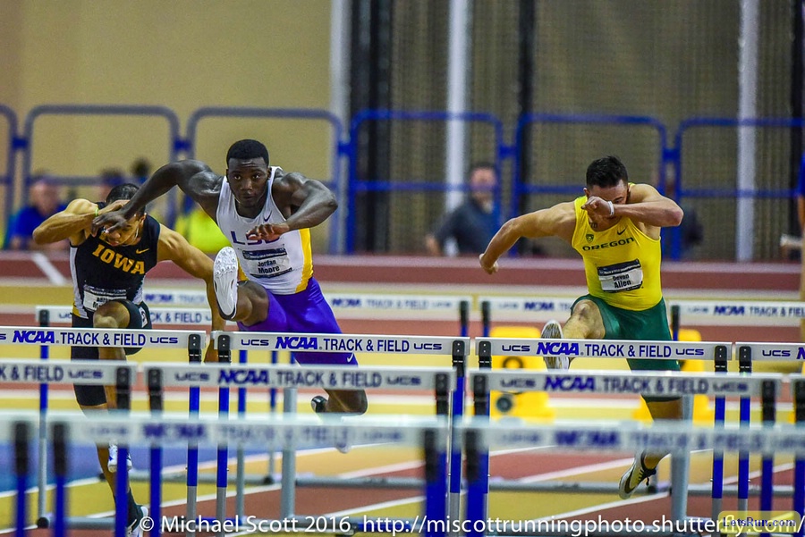 Devon Allen and 60m Hurdles