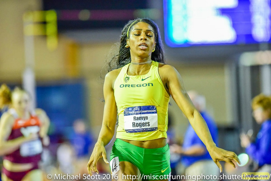 Raevyn Rogers Wins the 800