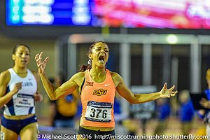 Kaela Edwards NCAA Mile Champion