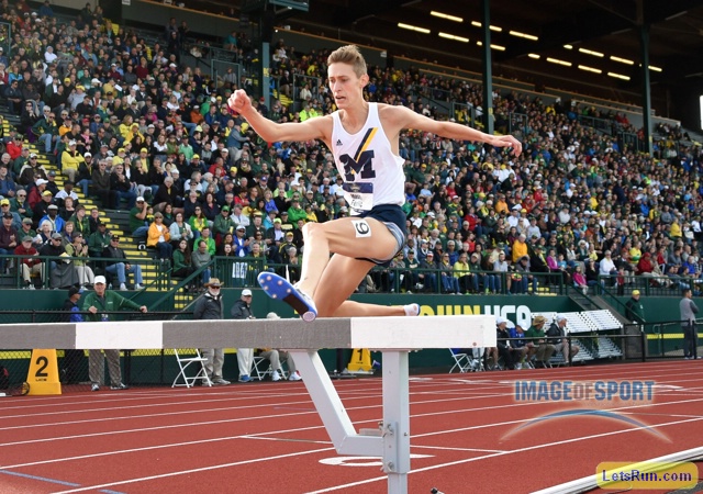 Mason Ferlic of Michigan dominated