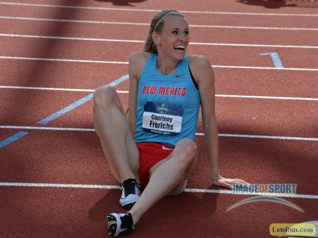 Collegiate Record 9:24.41 for Frerichs
