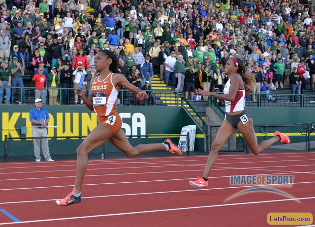 Courtney Okolo of Texas