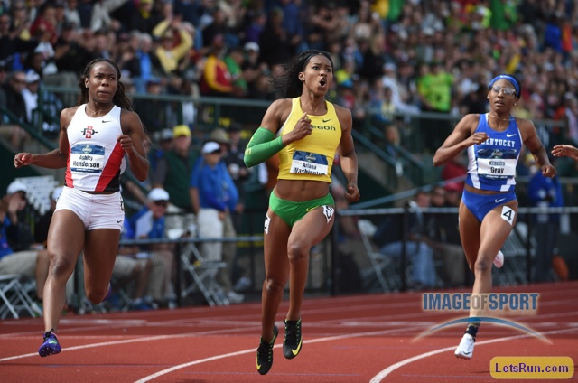 Win #1 for Ariana Washington