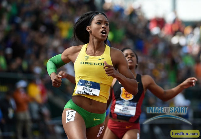 Win #1 for Ariana Washington
