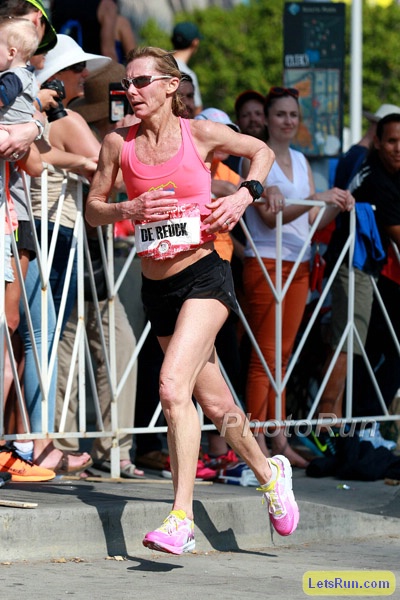 Former Olympian Colleen De Reuck