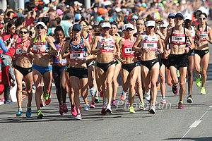 Women's Lead Pack Olympic Marathon Trials
