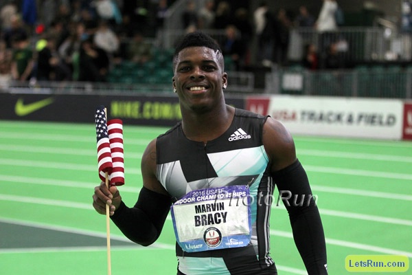 Marvin Bracy Won the 60