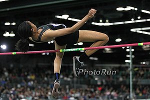 High Schooler Vashti Cunningham with a World Leader in the High Jump