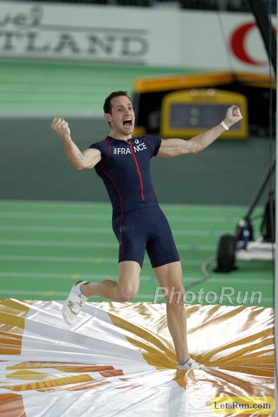 Renaud Lavillenie Gold and Championship Record