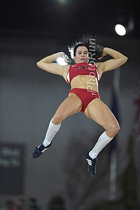 Jenn Suhr Gold and Champioship Record