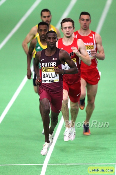 Men's 800 Quailfying