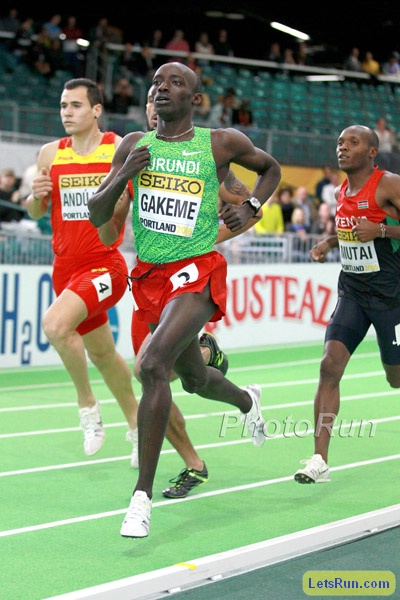 Men's 800 Quailfying