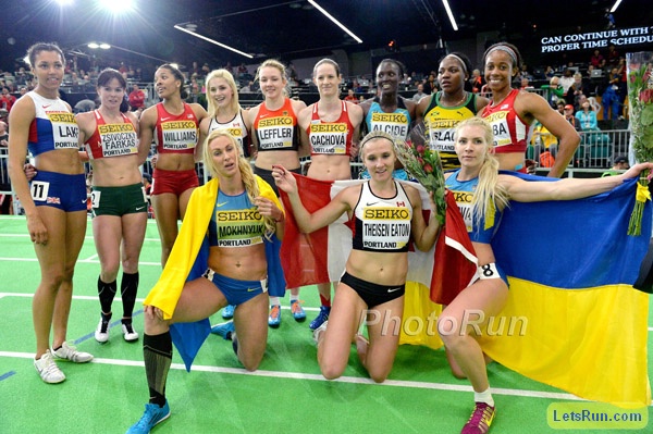 Women's Pentathlon Photos