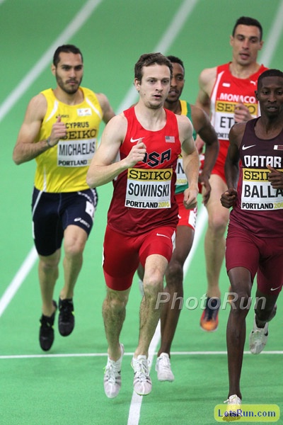 Men's 800 Quailfying