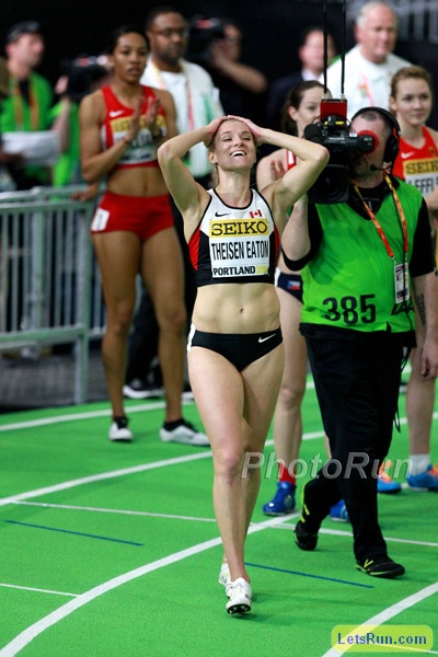 Theisen Eaton Found Out She Won