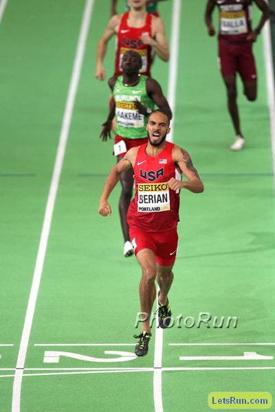 Boris Berian Wire to Wire