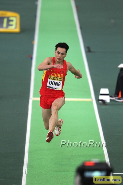Bin Dong in Men's Triple