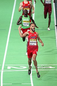 Boris Berian Celebrates