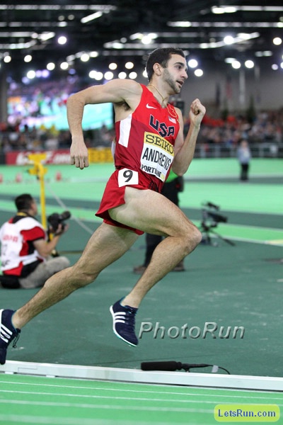 Robby Andrews in Full Flight