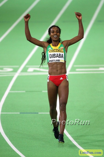 Dominant Gold for Genzebe Dibaba