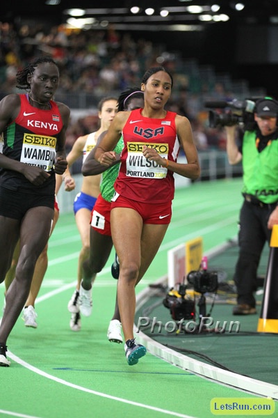 Ajee Wilson Led Early