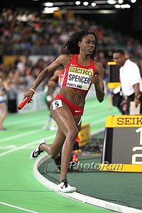 Ashley Spencer in 4x400