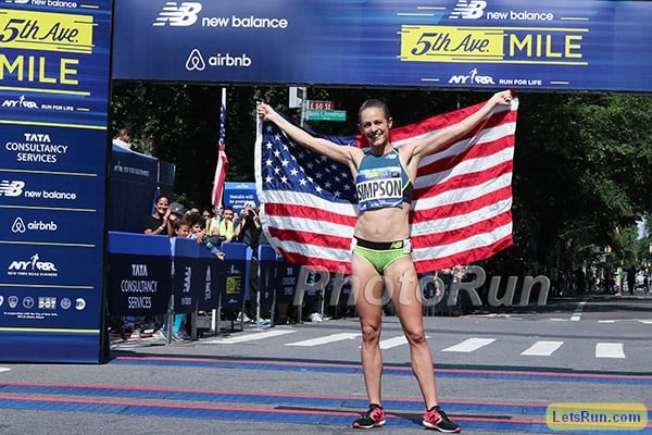 Jenny Simpson On Top in 5th Avenue Again