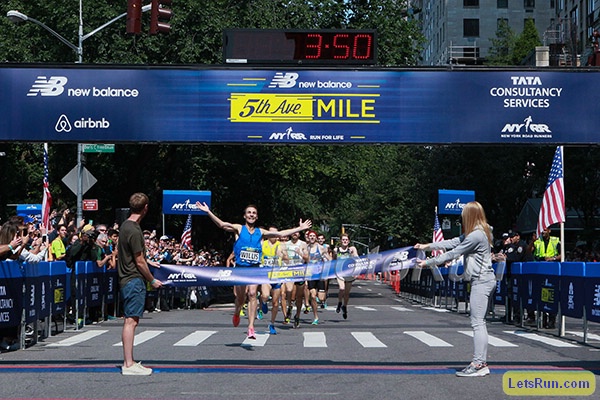 Nick Willis 2017 Fifth Avenue Mile Champion