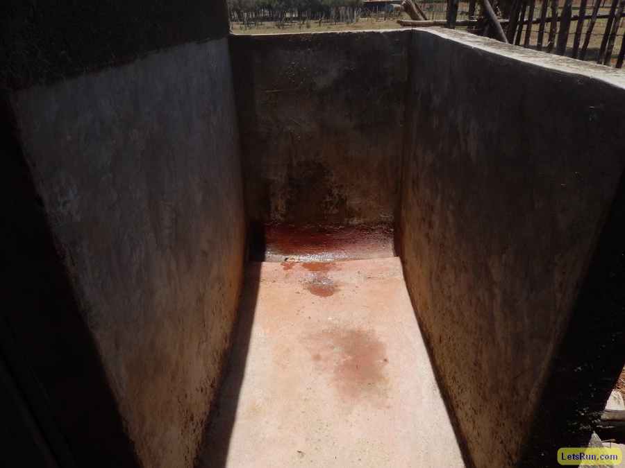 The restroom facilities