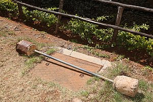 This is the weight set at the camp