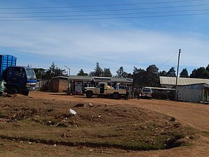 Landscape on way to Kipchoge's training camp in Kaptagat