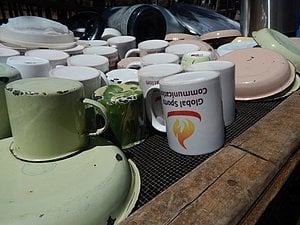 Cups for Kenyan tea