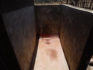 The restroom facilities
