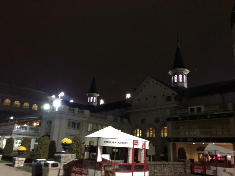 The twin spires of Churchill Downs