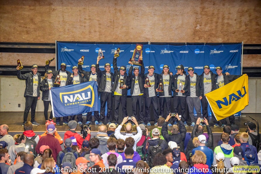 Northern Arizona 2017 NCAA Cross Country Champions