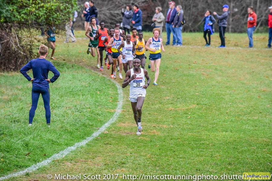 Gilber Kigen of Alabama Opened a Lead Early