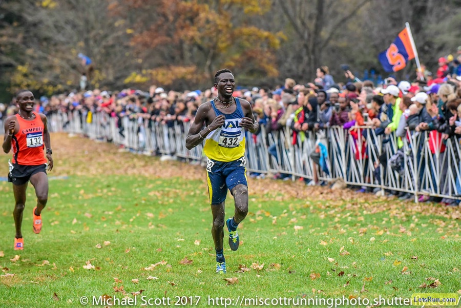 Peter Lomong 8th for NAU