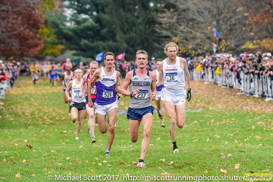 Emmanuel Roudoll-Levisse (11th), Jonathan Green (10th) and Jack Bruce (13th) l-r