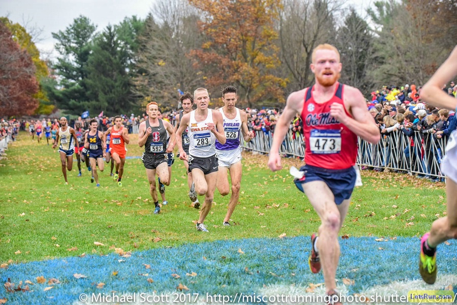 Andrew Jordan of Iowa State and Jeff Thies of Portland