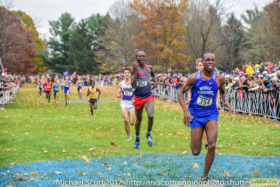 Kigen Chemadi of Middle Tennessee and  Azaria Kirwa of Liberty