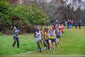 Vincent Kiprop and Tyler Day Giving Chase