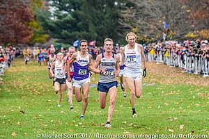 Emmanuel Roudoll-Levisse (11th), Jonathan Green (10th) and Jack Bruce (13th) l-r