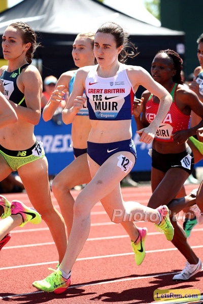 Laura Muir at Pre