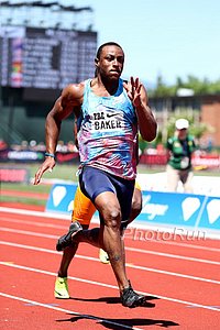 Ronnie Baker in 100