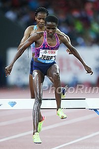 Ruth Jebet impressed in steeple